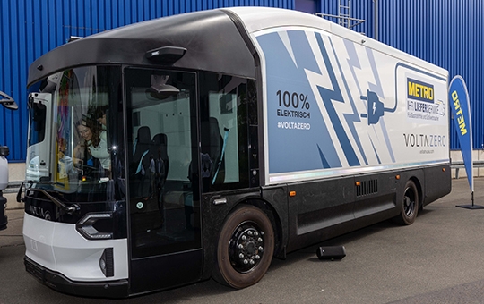 Volta Trucks testet ersten E-Truck als Kühlfahrzeug in Deutschland mit METRO „Ein weiterer Beitrag zu umweltbewusster Mobilität und weniger Emissionen“