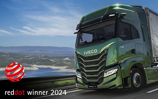 IVECO S-Way gewinnt begehrten Red Dot Design Award 2024