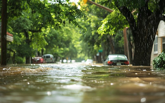 Aufgepasst bei Hochwasser!