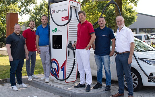 Neuer 150 kW Hypercharger für den WSO Sicherheitsdienst