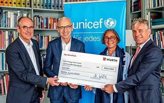 400.000 Euro für UNICEF