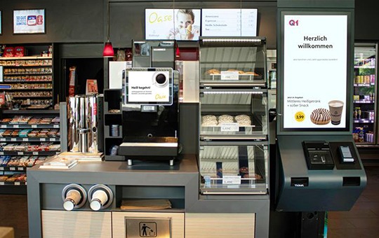 Q1 setzt auf Self-Checkout-System in Georgsmarienhütte