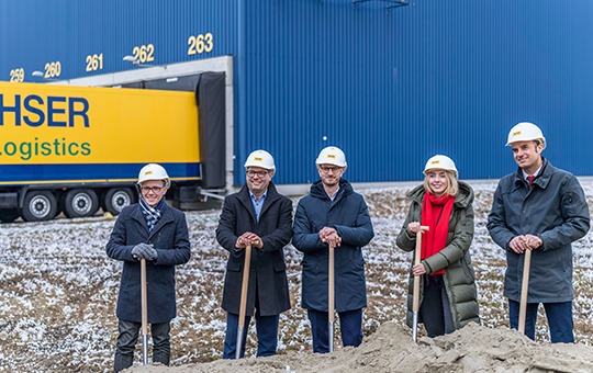 Dachser baut sein Logistikzentrum Hegau-Bodensee in Steißlingen aus