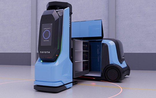 „It’s Just Forklifts“ : Toyota Material Handling auf der Milan Design Week 2026