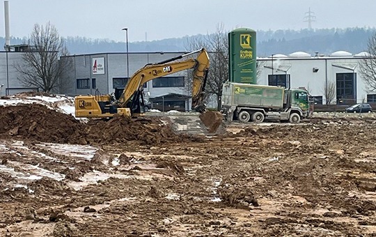 Spatenstich für neuen MAN Truck & Bus: Servicebetrieb im Neckar-Odenwald-Kreis