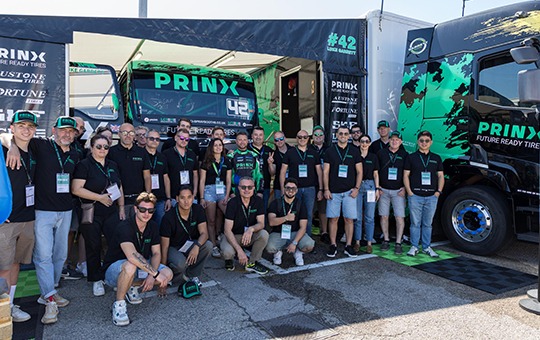PRINX startet mit erfolgreichem Kundenevent in die Truck-Grand-Prix-Saison