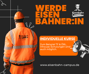 BannerEisenbahn Campus