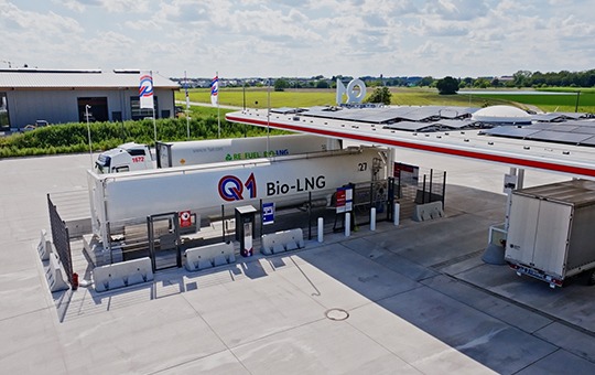 Uniper versorgt Q1 Energie AG mit Bio-LNG