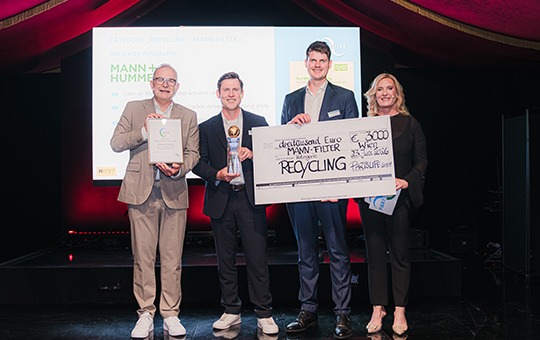 PARTSLIFE Umweltpreis für MANN-FILTER